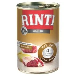 RINTI Sensible 6 X 400 G 13 RINTI Sensible 6 X 400 G -Angebote Hunde Moden Store 10469 pla rinti sensible lamm kartoffel 0 2