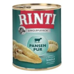 Sparpaket RINTI Singlefleisch 24 X 800g -Angebote Hunde Moden Store 105469 pla rinti singlefleisch pansen pur 800g 9