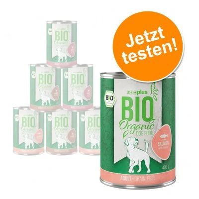 Zooplus Bio Getreidefrei Mixpaket 1 Zooplus Bio Getreidefrei Mixpaket