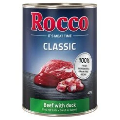 Rocco Classic 6 X 400 G -Angebote Hunde Moden Store 110131 pla megapack rocco classic rind ente 400g hs 01 2