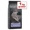 11 + 1 Kg Gratis! 12 Kg Briantos Getreidefreies Trockenfutter