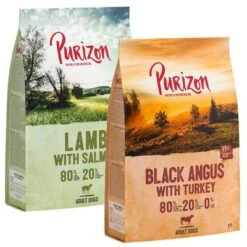 Purizon Probierpaket 2 X 1 Kg -Angebote Hunde Moden Store 111740 111743 pla purizon dog 1kg hs 01 1