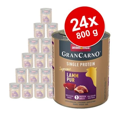 Sparpaket Animonda GranCarno Adult Single Protein Supreme 24 X 800 G