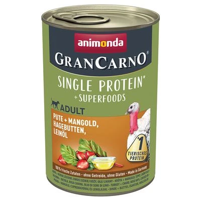 Animonda GranCarno Adult Superfoods 6 X 400 G 4 Animonda GranCarno Adult Superfoods 6 X 400 G – Bild 4