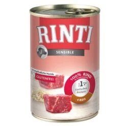 Sparpaket RINTI Sensible 24 X 400g -Angebote Hunde Moden Store 13303 pla rinti sensible rind reis 5 1