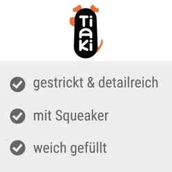 TIAKI Gestricktes Hundespielzeug Giraffe -Angebote Hunde Moden Store 1395917 tiaki gestricktes hundespielzeug giraffe 3