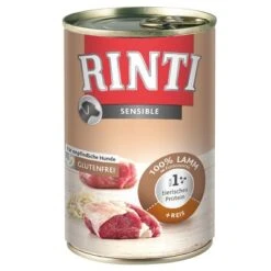 6 X 400 G RINTI Probiermix -Angebote Hunde Moden Store 14440 pla rinti sensible lamm reis 1 1