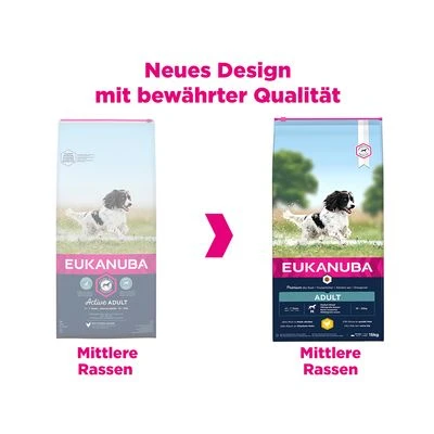 Eukanuba Adult Medium Breed Huhn – Bild 2