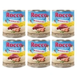 Rocco World Trip Spanien 6 Rocco World Trip Spanien -Angebote Hunde Moden Store 166797 rocco worldtrip spain beeffishricepeas 800g hs 02 1