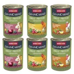 Sparpaket Animonda GranCarno Adult Superfoods 24 X 400 G -Angebote Hunde Moden Store 168511 pla animonda grancarno adult superfoods 6x400g mixpack hs 01 6