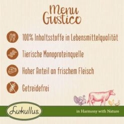Lukullus Menu Gustico Lachs Limited Edition -Angebote Hunde Moden Store 1 2022 09 lukullus benefits menugustico 1000x1000 de 1 6