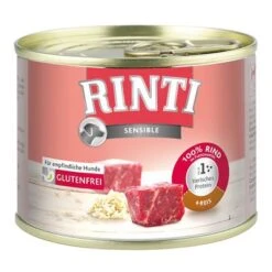 Sparpaket RINTI Sensible 48 X 185 G -Angebote Hunde Moden Store 1 22788 pla rinti sensible rind reis 9 1