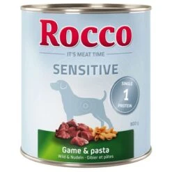 Sparpaket Rocco Sensitive 24 X 800 G 11 Sparpaket Rocco Sensitive 24 X 800 G -Angebote Hunde Moden Store 1 28042 pla rocco sensitive gamepasta 800g hs 01 8