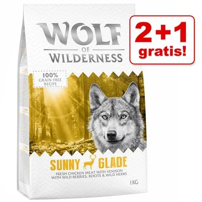 2 + 1 Gratis! 3 X 1 Kg Wolf Of Wilderness 1 2 + 1 Gratis! 3 X 1 Kg Wolf Of Wilderness