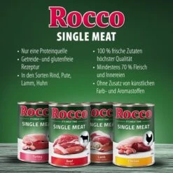 Sparpaket Rocco Single Meat 12 X 400 G -Angebote Hunde Moden Store 1 rocco wet benefits singlemeat 1000x1000 de 9