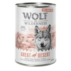 Wolf Of Wilderness Adult 6 X 400 G Zum Probierpreis! -Angebote Hunde Moden Store 1 wow freerange greatdesert 400g 1000x1000 2