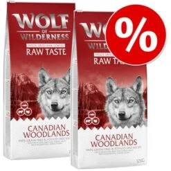 2 X 12 Kg Wolf Of Wilderness "The Taste Of" - Getreidefrei