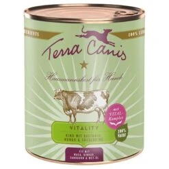 Sparpaket Terra Canis Vitality Menu 12 X 800 G -Angebote Hunde Moden Store 203904 pla terracanis fitnessmenu rind 800g hs 01 5
