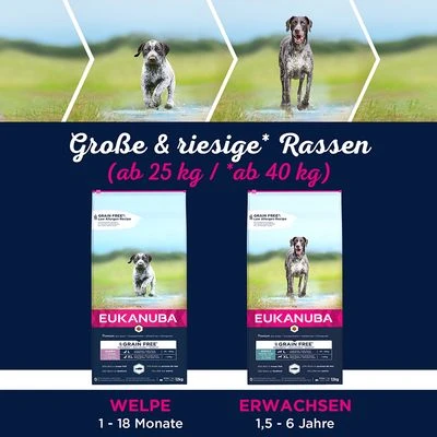 Eukanuba Grain Free Adult Large Dogs Lachs – Bild 6