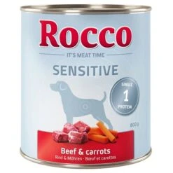 Sparpaket Rocco Sensitive 12 X 800 G 13 Sparpaket Rocco Sensitive 12 X 800 G -Angebote Hunde Moden Store 259796 pla rocco sensitive beefcarrots 800g 1000x1000 8 2