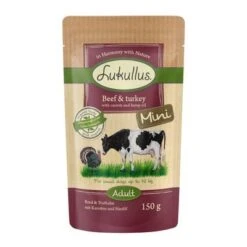 Sparpaket Lukullus Mini Frischebeutel 24 X 150 G -Angebote Hunde Moden Store 264997 pla luk mini beefturkey 6x150g 5 2