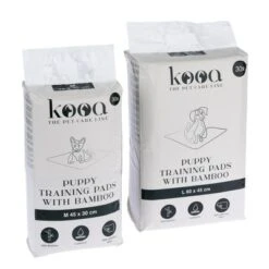 Kooa Trainingsunterlage Mit Bambus Für Hundewelpen