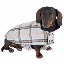 Hundemantel Flannel Check -Angebote Hunde Moden Store 269061 35cm dackel fg 2607 3