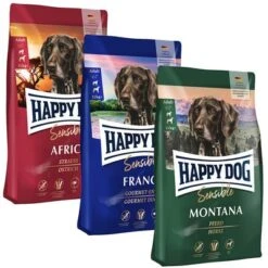 Happy Dog Supreme Kulinarische Weltreise 3 X 4 Kg -Angebote Hunde Moden Store 2709433 africa france montana hs 02 8