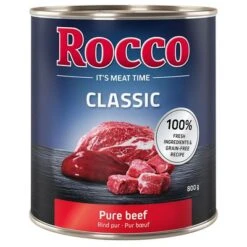 Sparpaket Rocco Classic 24 X 800 G Zum Sonderpreis! 17 Sparpaket Rocco Classic 24 X 800 G Zum Sonderpreis! -Angebote Hunde Moden Store 28011 pla megapack rocco classic rindpur 800g hs 01 0
