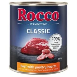 10 Kg Rocco Flocken-Mix + 6 X 400g Oder 800g Rocco Classic -Angebote Hunde Moden Store 28013 pla megapack rocco classic rindgefluegelherzen 800g hs 01 6