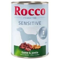 Sparpaket Rocco Sensitive 12 X 400 G -Angebote Hunde Moden Store 28039 pla rocco sensitive gamepasta 400g hs 01 4