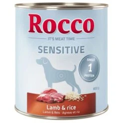 Sparpaket Rocco Sensitive 12 X 800 G 10 Sparpaket Rocco Sensitive 12 X 800 G -Angebote Hunde Moden Store 28040 pla rocco sensitive lambrice 800g hs 01 8 1