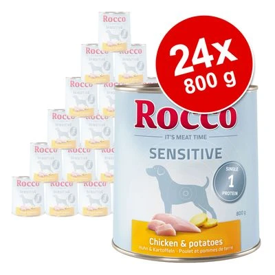 Sparpaket Rocco Sensitive 24 X 800 G 1 Sparpaket Rocco Sensitive 24 X 800 G