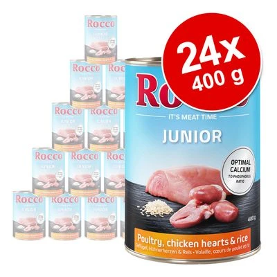 Sparpaket Rocco Junior 24 X 400 G 1 Sparpaket Rocco Junior 24 X 400 G