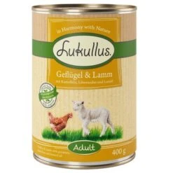 6 X 400 G Lukullus Naturkost Gemischte Probierpaket -Angebote Hunde Moden Store 28047 pla lukullus gefluegel lamm 6 x 400 g jpg 9