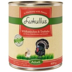 Probiermix Lukullus Naturkost Adult -Angebote Hunde Moden Store 28048 pla lukullus wildkaninchen truthahn 6 x 800 g 7 1