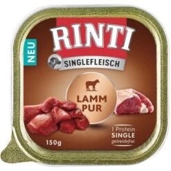 RINTI Singlefleisch 10 X 150 G -Angebote Hunde Moden Store 288360 pla rinti singlefleisch schale lamm 150g hs 01 9