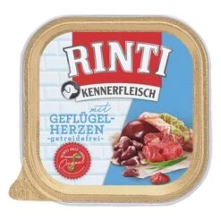 Sparpaket RINTI Kennerfleisch 18 X 300 G 10 Sparpaket RINTI Kennerfleisch 18 X 300 G -Angebote Hunde Moden Store 292496 pla rinti kf schale gefluegelherzen 300g hs 01 0
