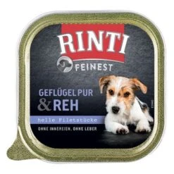 9 + 2 Gratis! 11 X 150 G RINTI Feinest Schälchen -Angebote Hunde Moden Store 297002 pla rinti feinest geflreh 150g hs 01 8 1