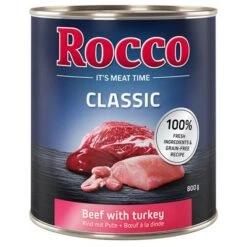 Sparpaket Rocco Classic 24 X 800 G Zum Sonderpreis! 26 Sparpaket Rocco Classic 24 X 800 G Zum Sonderpreis! -Angebote Hunde Moden Store 2 110309 pla megapack rocco classic rind pute 800g hs 01 4