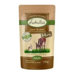 10 + 2 GRATIS! 12 X 150 G Lukullus Naturkost Mini Frischebeutel 8 10 + 2 GRATIS! 12 X 150 G Lukullus Naturkost Mini Frischebeutel -Angebote Hunde Moden Store 2 264607 pla luk mini gamerabbit 6x150g 7