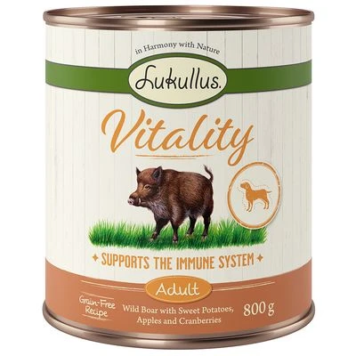 Lukullus Vitality Immunsystem: Wildschwein (getreidefrei)neu 2 Lukullus Vitality Immunsystem: Wildschwein (getreidefrei)neu – Bild 2