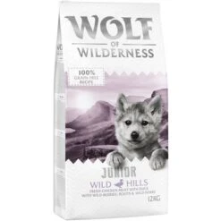 12 + 2 Kg Gratis! 14 Kg Wolf Of Wilderness Trockenfutter -Angebote Hunde Moden Store 2 wow classic wildhills junior 12kg frontright 1000x1000 2