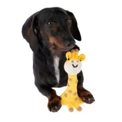 TIAKI Gestricktes Hundespielzeug Giraffe -Angebote Hunde Moden Store 307297 gestrickte giraffe fg 4868 6