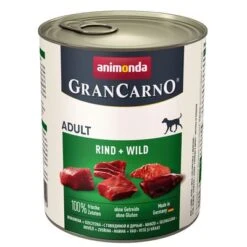 Sparpaket Animonda GranCarno Original 12 X 800 G -Angebote Hunde Moden Store 31087 pla animonda grancarno rinduwild 800g 3 1