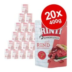 Sparpaket RINTI Kennerfleisch Pouches 20 X 400 G