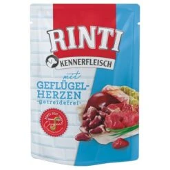 RINTI Kennerfleisch Pouches 10 X 400 G -Angebote Hunde Moden Store 311996 pla rinti kennerfleisch pouch gefluegelherzen 400g hs 01 3