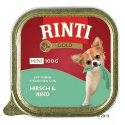 Sparpaket RINTI Gold Mini 24 X 100 G -Angebote Hunde Moden Store 347651 rintigoldminihirsch 6 1
