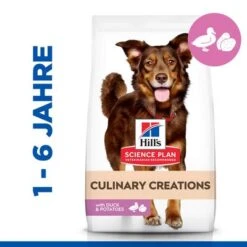 Hill's Science Plan Adult Culinary Creations Medium Ente & Kartoffel