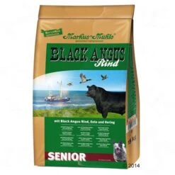 Doppelpack Markus-Mühle Zum Sparpreis -Angebote Hunde Moden Store 377698 markusm hle black angus senior 15 kg 5